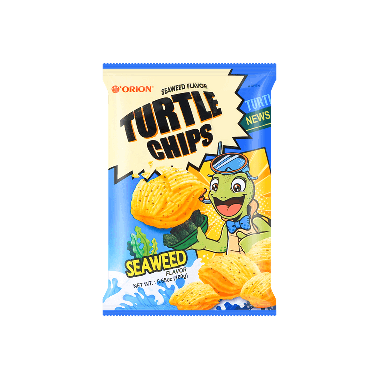 ORION TURTLE CHIPS SEAWEED FLAVOR (KOREA)