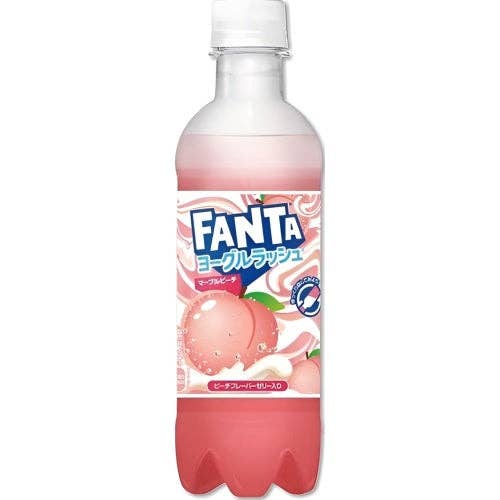 Fanta Yogurt Rush Mable White Peach 6-pack (380mL) (Japan)