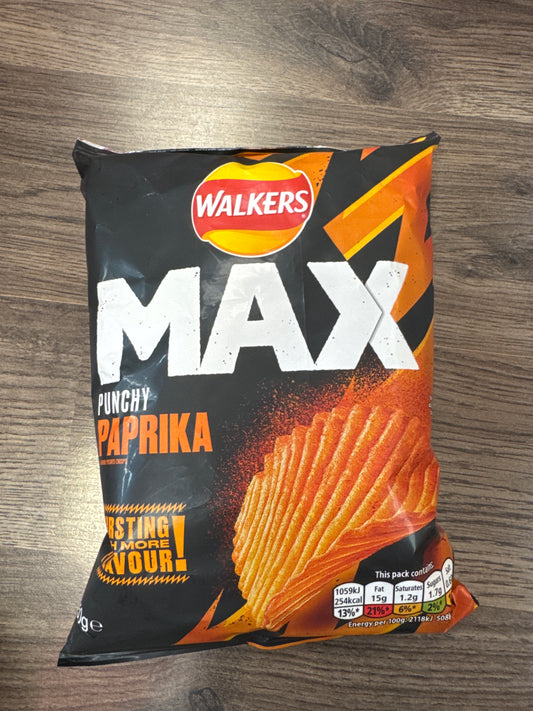 Walkers Max Paprika