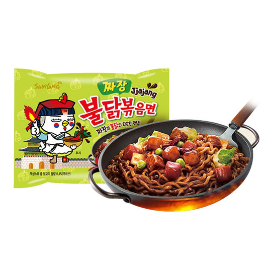 SAMYANG JJAJANG BULDAK SPICY BLACK BEAN ROASTED CHICKEN RAMEN (KOREA)