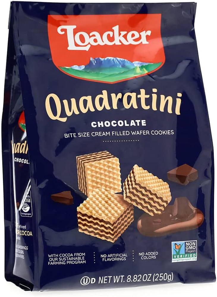 LOACKER - QUADRATINI CHOCOLATE (ITALY)