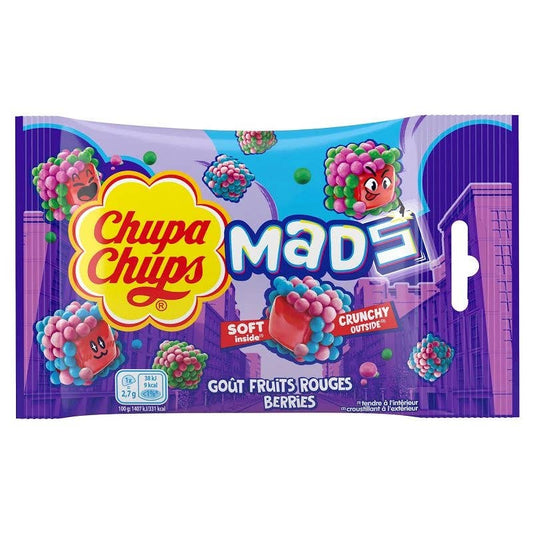 Chupa Chups Italy Import Mads BERRY Cube Cluster 45g