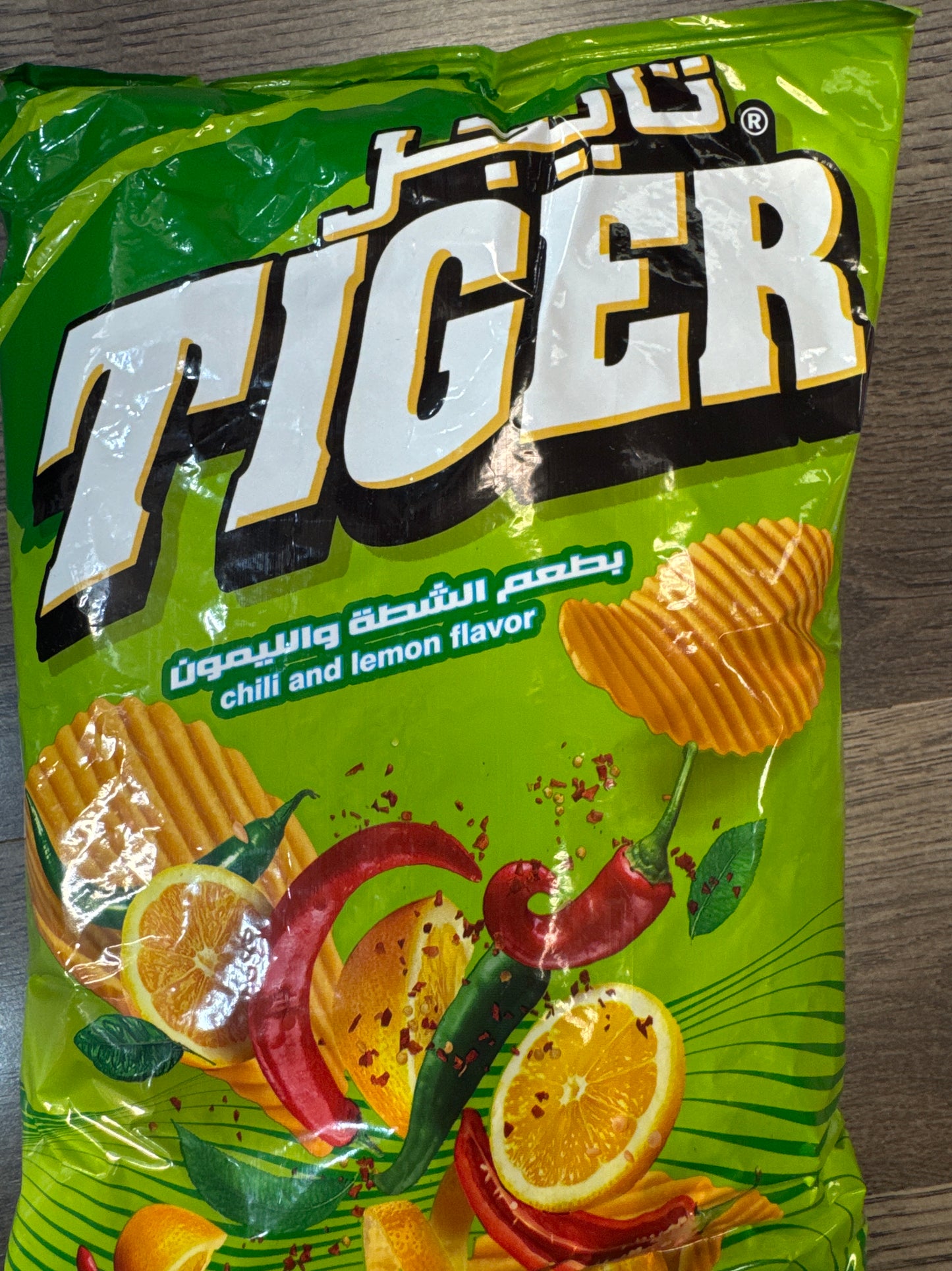 Tiger Chilli and lemon Flavour (Egypt)