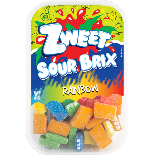 Sour Rainbow Brix | Zweet | 10 oz