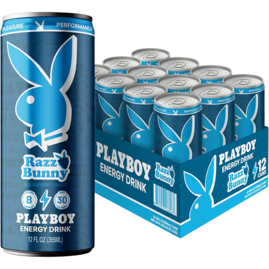 Playboy Energy Drink Raz Bunny
