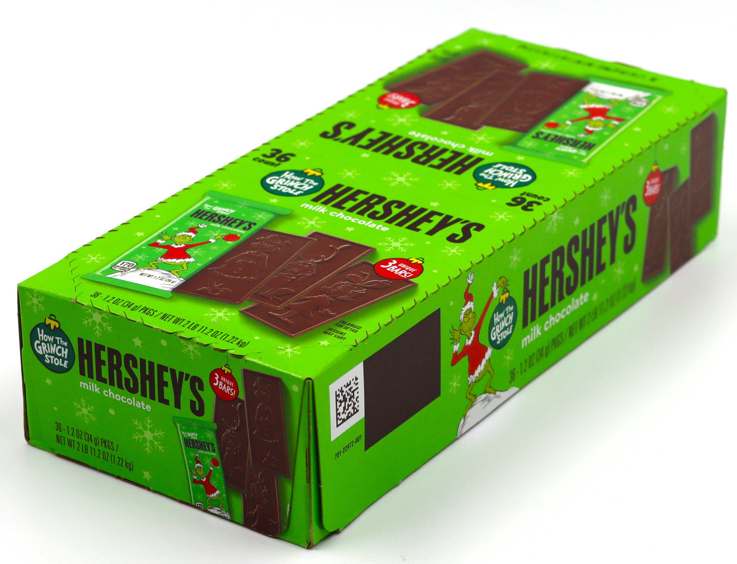 Hershey's How the Grinch Stole Milk Choc. 1.2oz Bar