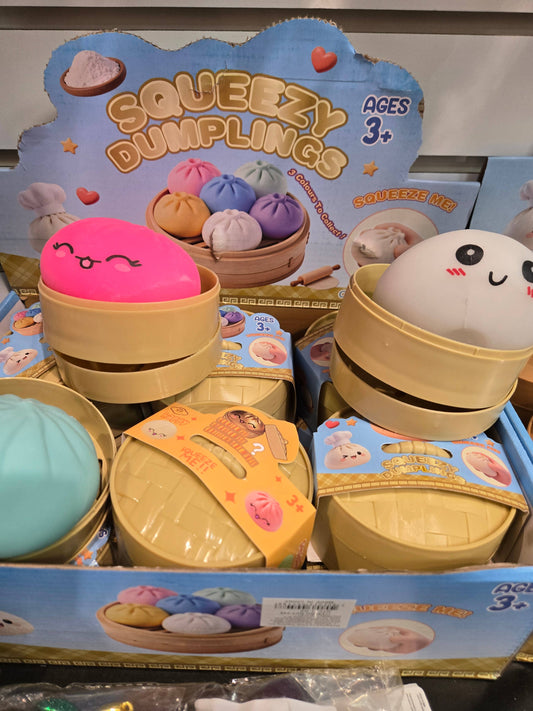 Dumpling Mystery Box Dumpling Squishy Large with steamer box