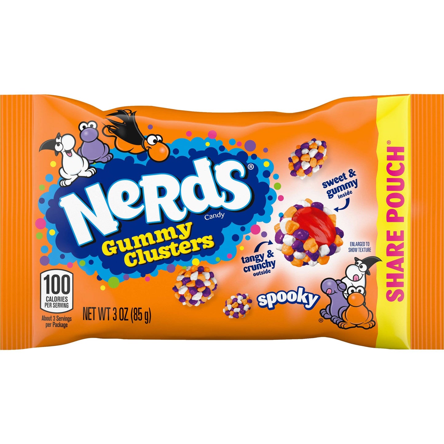 Spooky Nerds Gummy Clusters Share Pack, 3oz