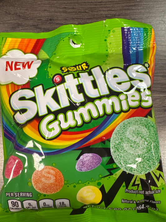 Skittles Gummies sour