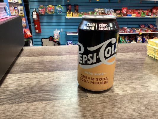 Pepsi Cola Cream Soda Zero Sugar (Canada)