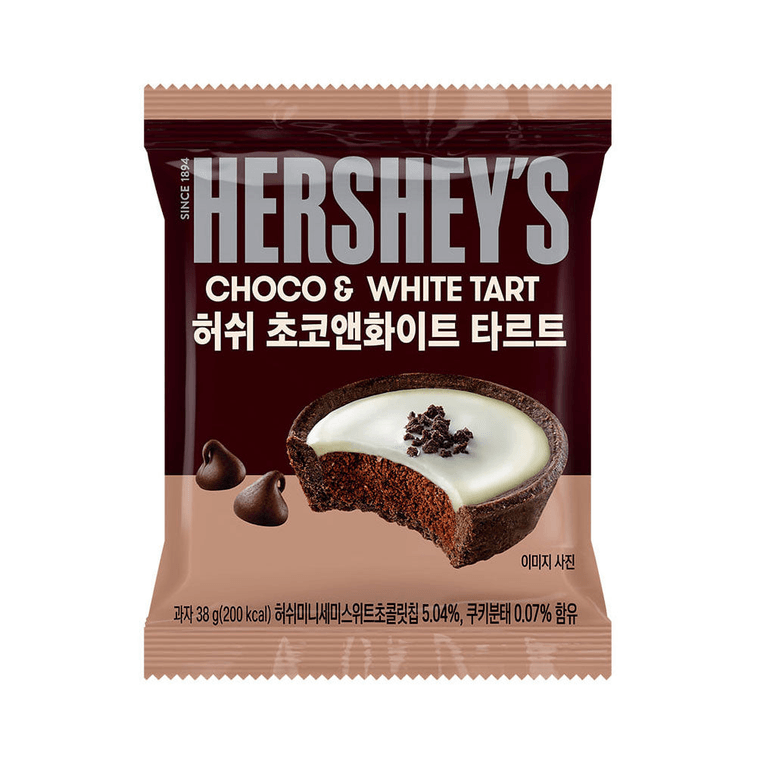 HERSHEYS CHOCO & WHITE TART 38g (KOREA)