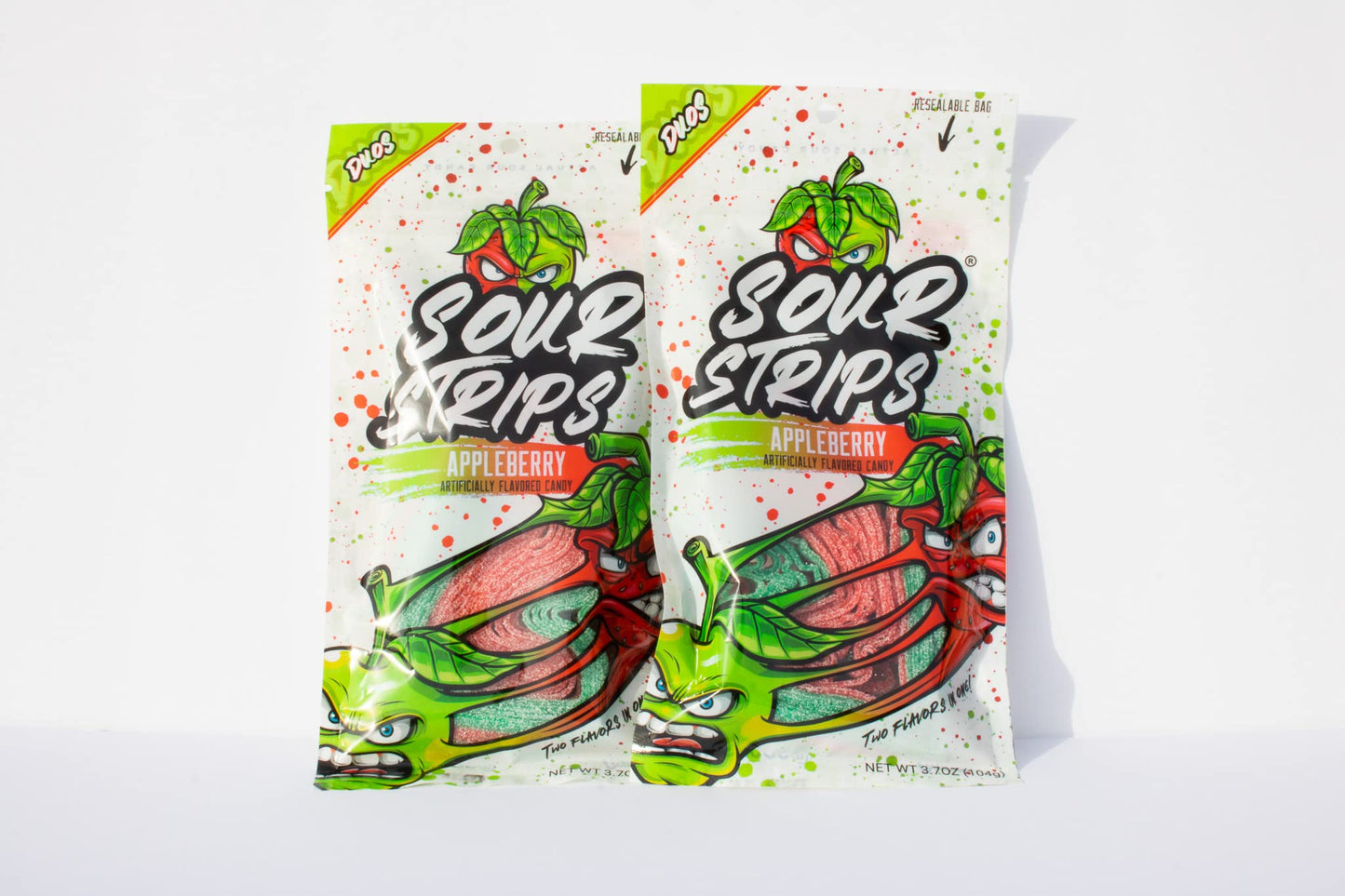 SOUR STRIPS - APPLE BERRY (USA)