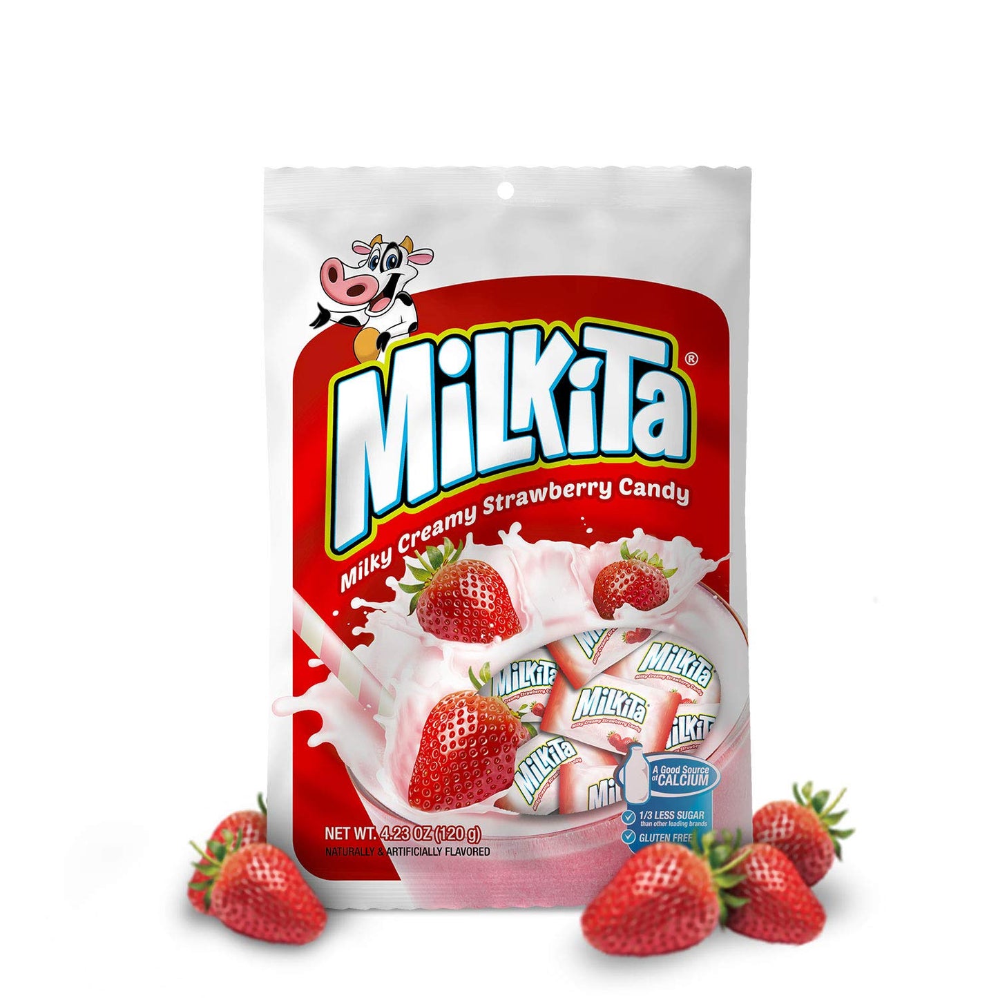 MILKITA CREAMY STRAWBERRY CANDY (INDONESIA)