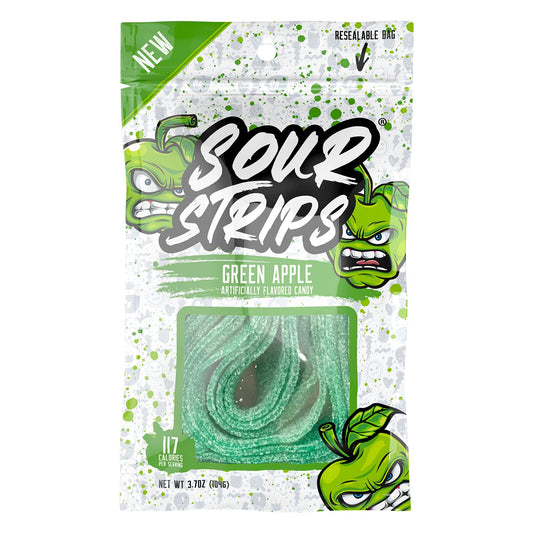 SOUR STRIPS - GREEN APPLE (USA)