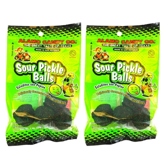 Sour Pickle Balls Candy