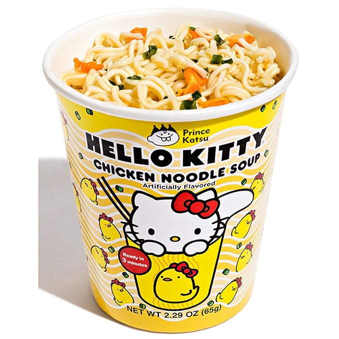 HELLO KITTY CHICKEN NOODLE SOUP (TAIWAN)