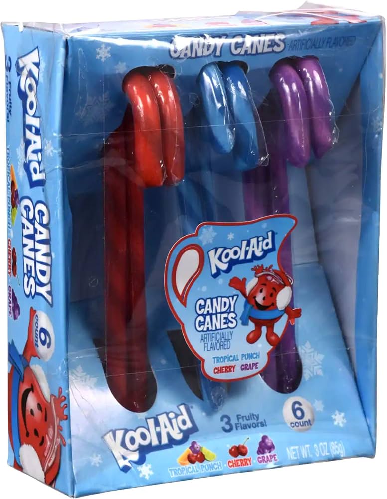 KOOL-AID CANDY CANES (USA)