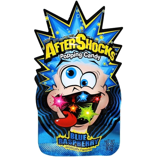 AFTERSHOCKS POPPING CANDY BLUE RASPBERRY (CHINA)