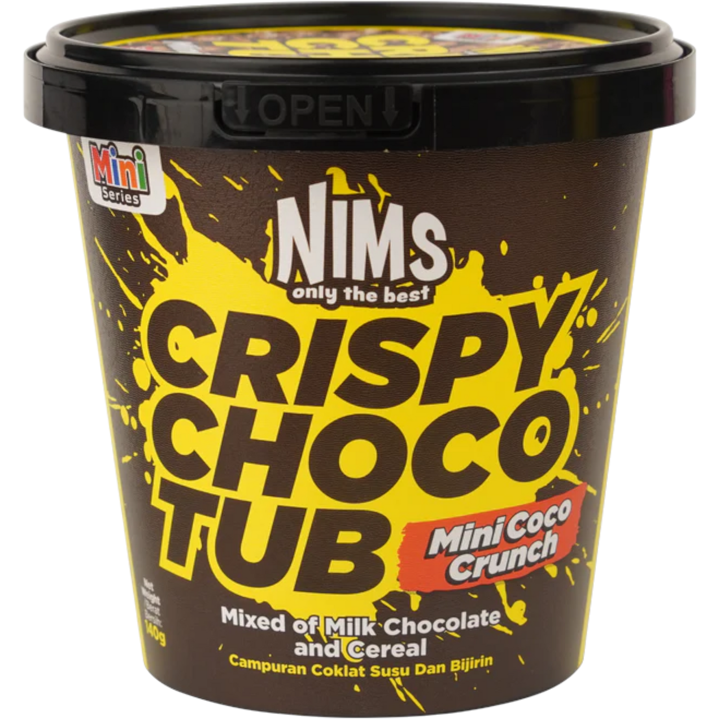 Nims Crispy Choco Tub Mini Coco Crunch