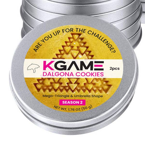 KGAME Dalgona Cookie Tin — Season 2 Challenge (30-PDQ)