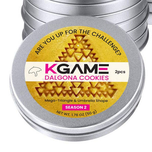 KGAME Dalgona Cookie Tin — Season 2 Challenge (30-PDQ)
