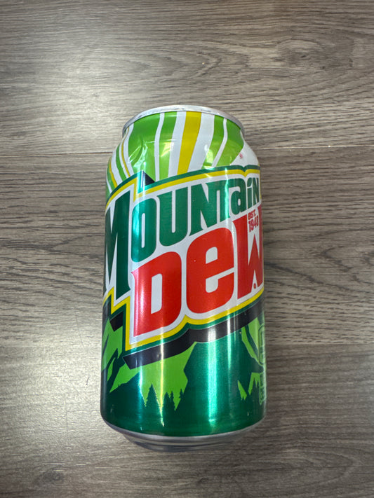 Mountain Dew tin