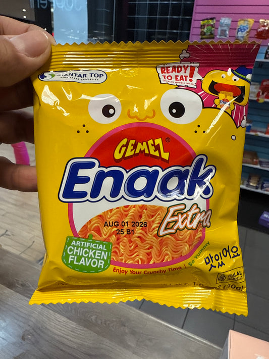 Gemez Enaak Noodle Snack Chicken Flavor