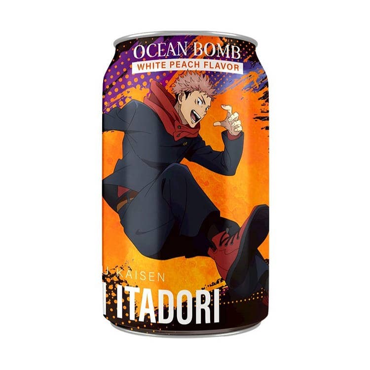 Ocean Bomb - Jujutsu Kaisen White Peach Soda (Taiwan)