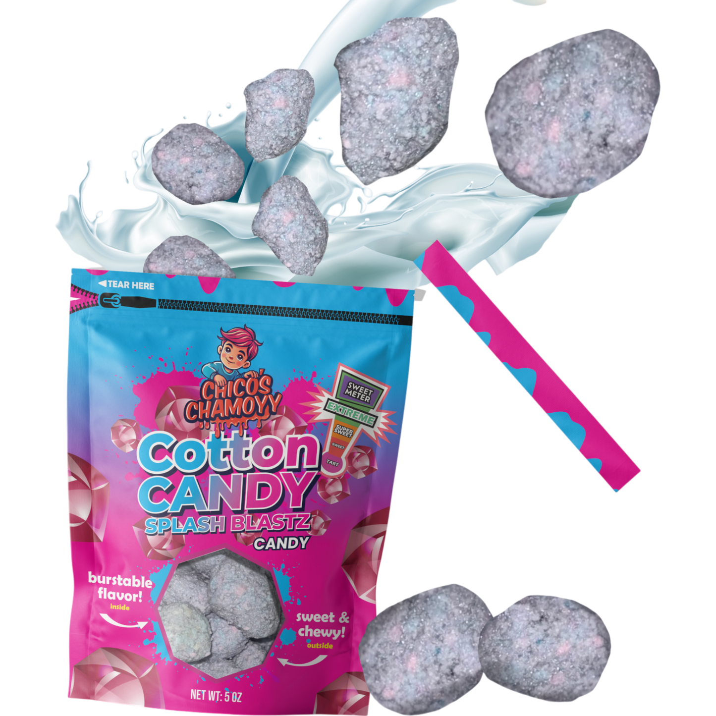 Chico's Chamoyy Cotton Candy Splash Blastz