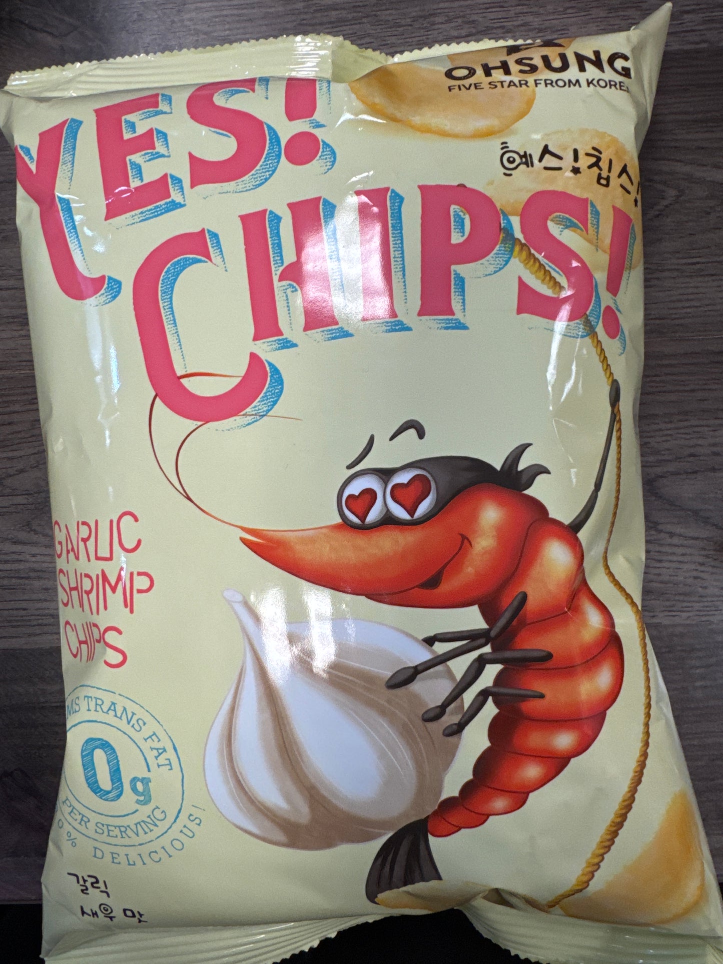 Yes! Chips Garlic Shrimp Chips