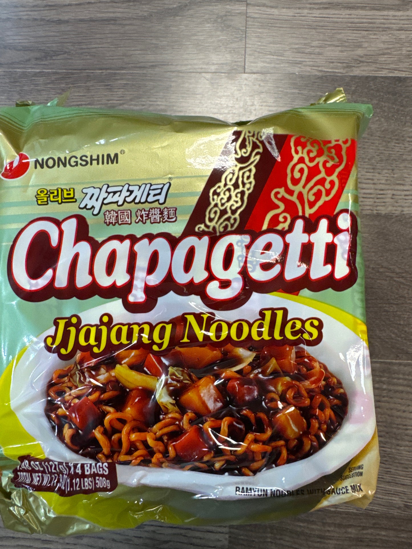 Chapagetti noodles
