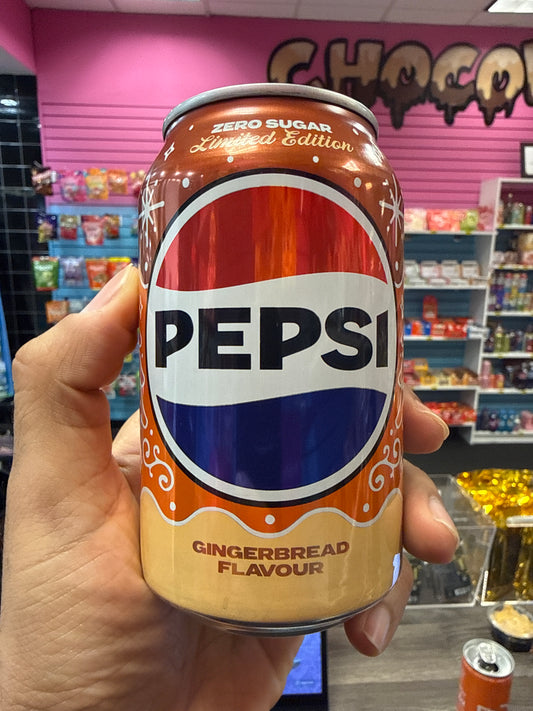 Pepsi zero sugar gingerbread flavor