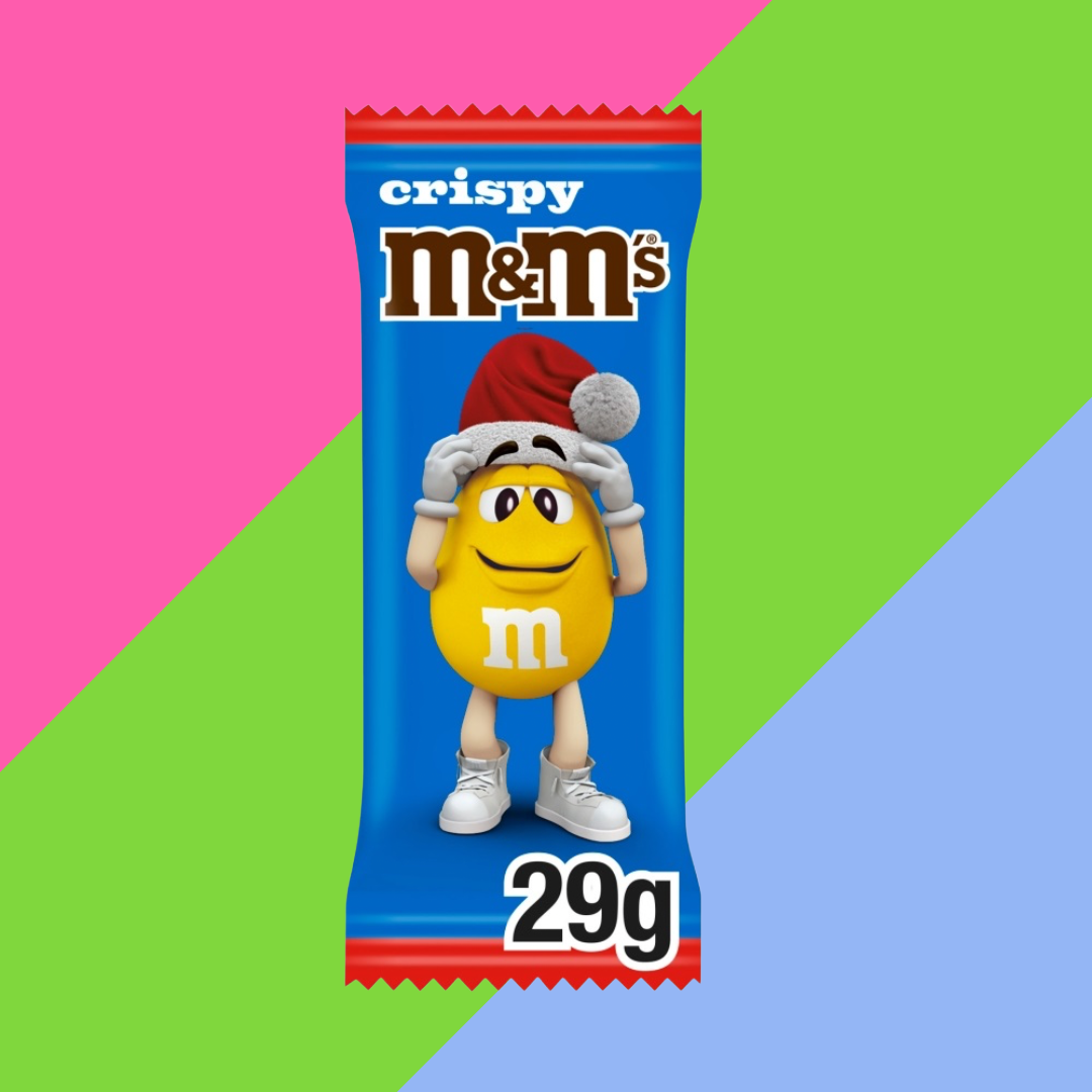 M&M's Crispy Milk Chocolate Christmas Santa Treat