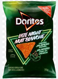 DORITOS LATE NIGHT JALAPENO POPPERS (CANADA)