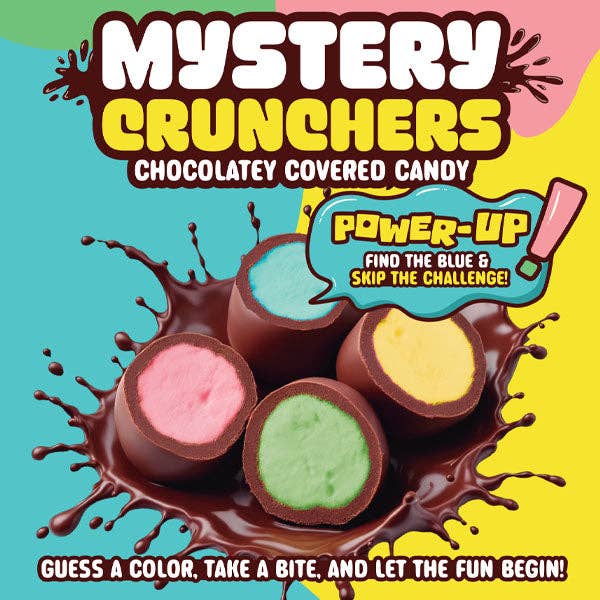 Mystery Crunchers Power-Up! Candy Color Reveal Chocolate Bites (60g)
