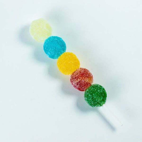 Silky Gem Crystal Candy Sizzle Pop Sour Mix Skewers (5pk)