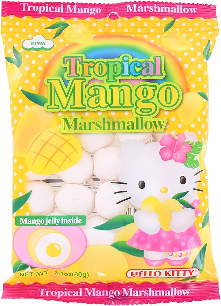 SANRIO HELLO KITTY TROPICAL MANGO MARSHMALLOW (CHINA)