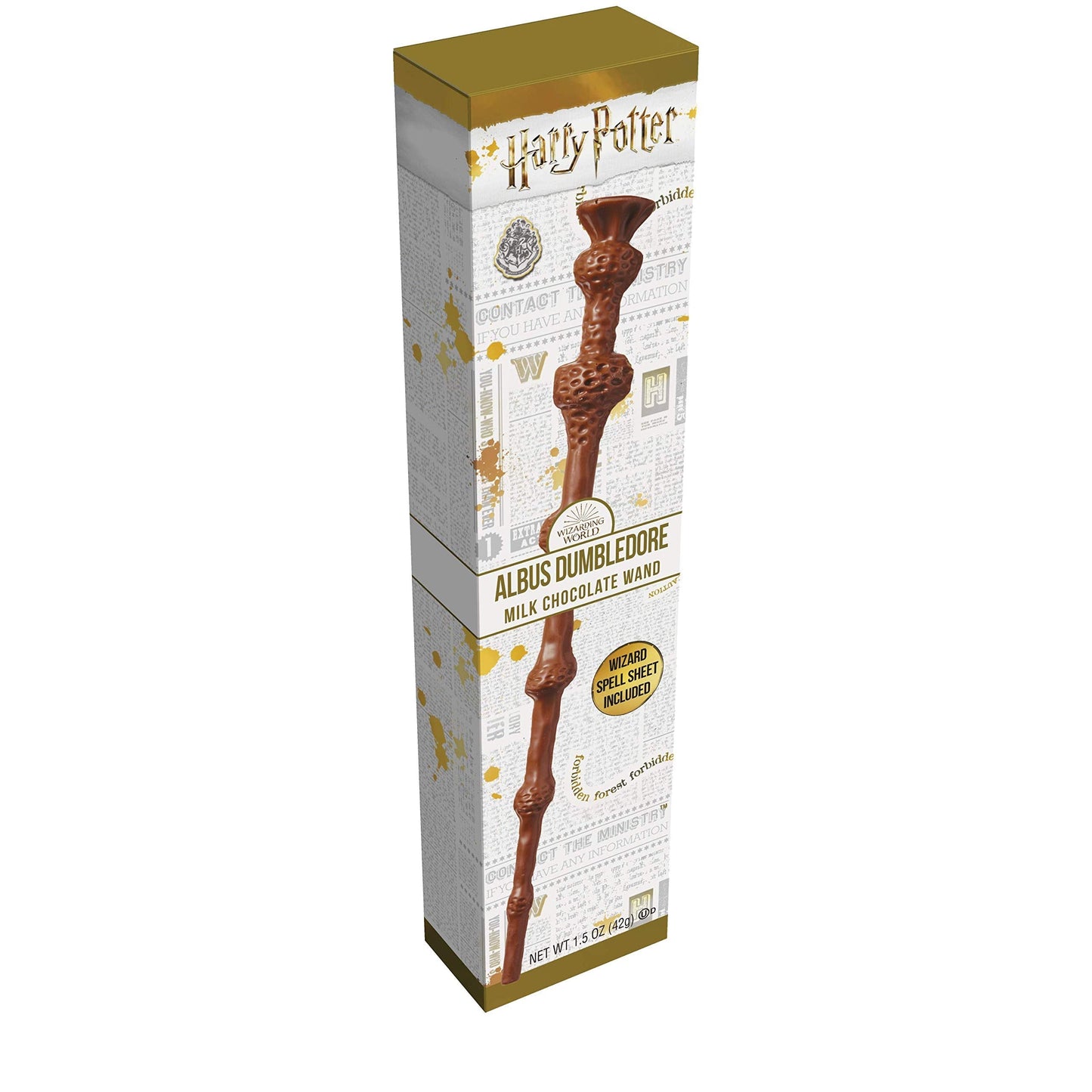 HARRY POTTER "ALBUS DUMBLEDORE" MILK CHOCOLATE WAND (USA)