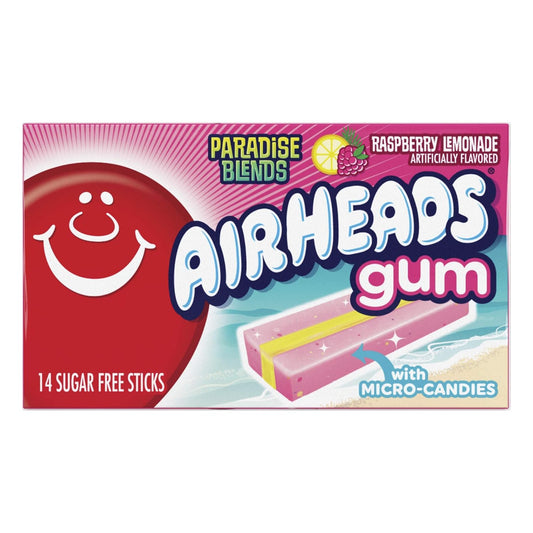 AIRHEADS GUM RASPBERRY LEMONADE (USA)