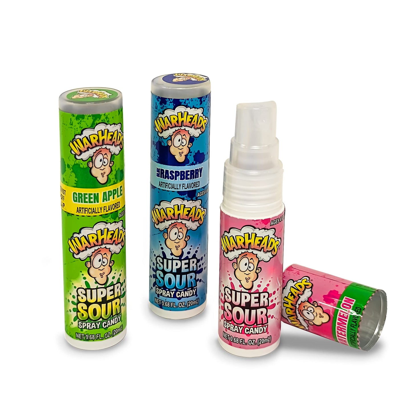 WARHEADS SUPER SOUR SPRAY CANDY (USA)