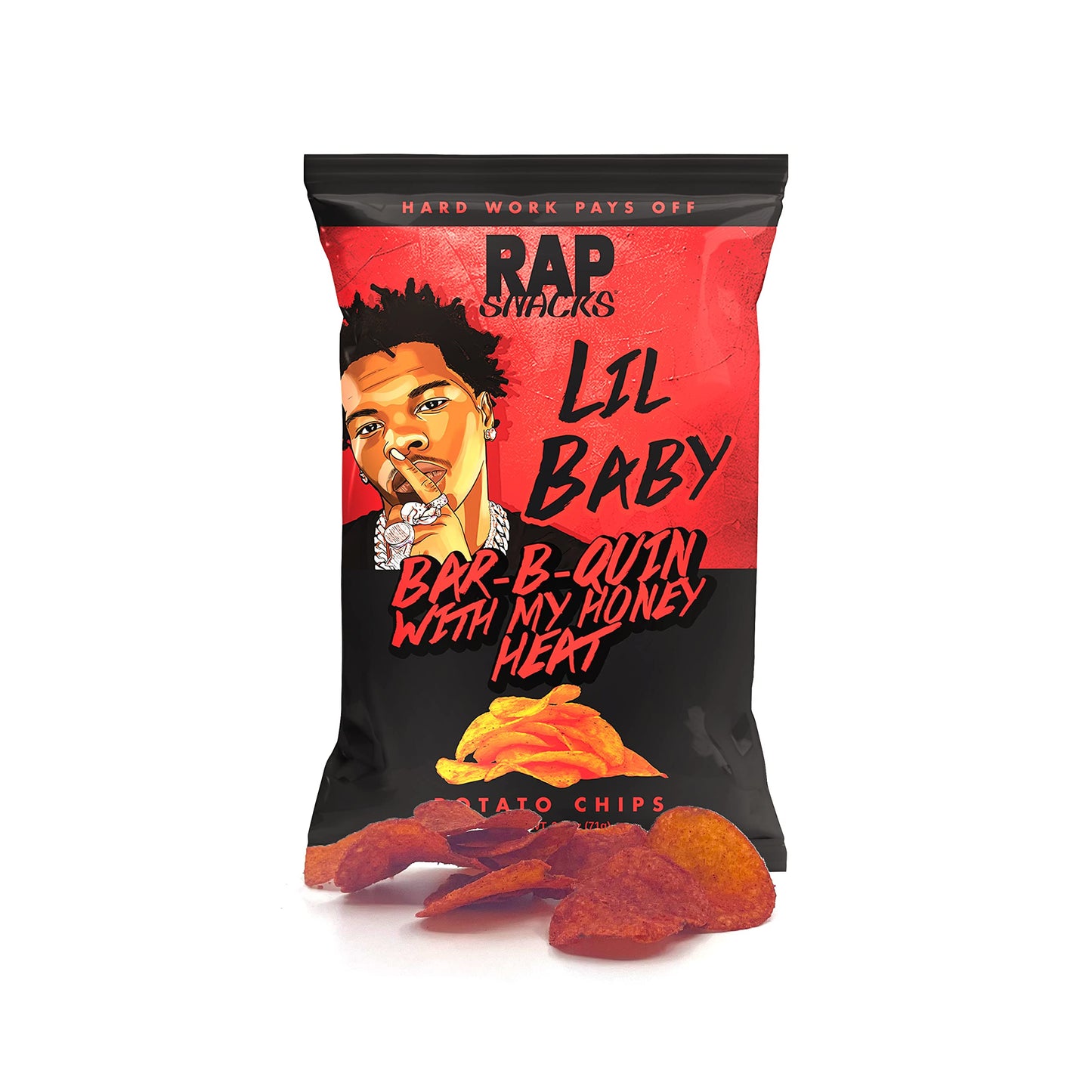 RAP SNACKS LIL BABY BBQ WITH MY HONEY HEAT (USA)