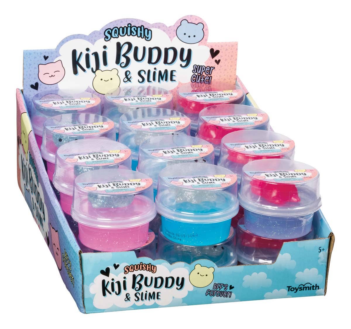 Kiji Buddy & Slime Kit, Assorted Colors, Pocket/Travel