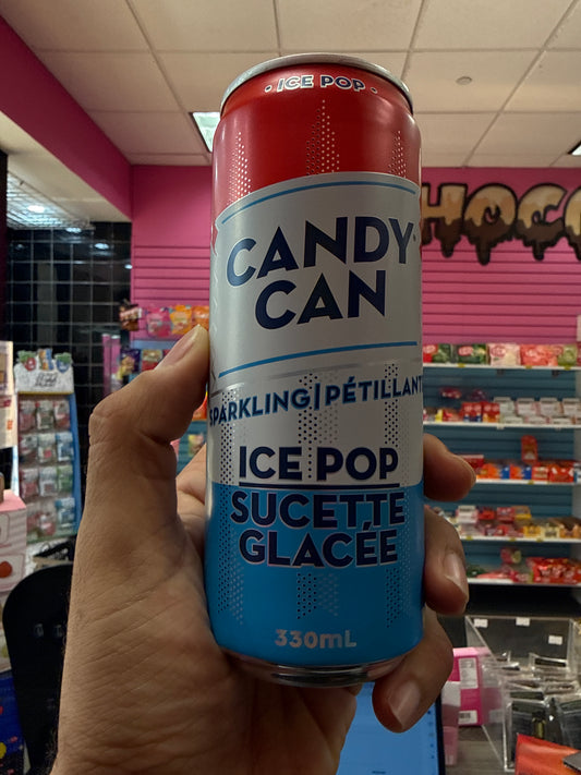 Candy can ice pop sparkling