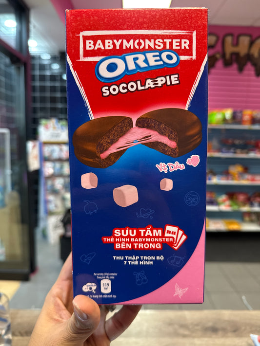 Oreo BabyMonster Socola Pie Strawberry 168g