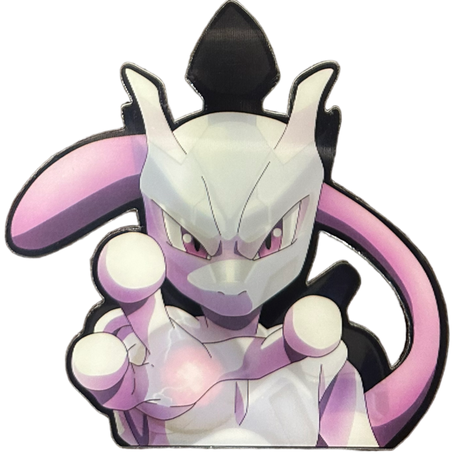 Mewtwo Anime 3D Sticker