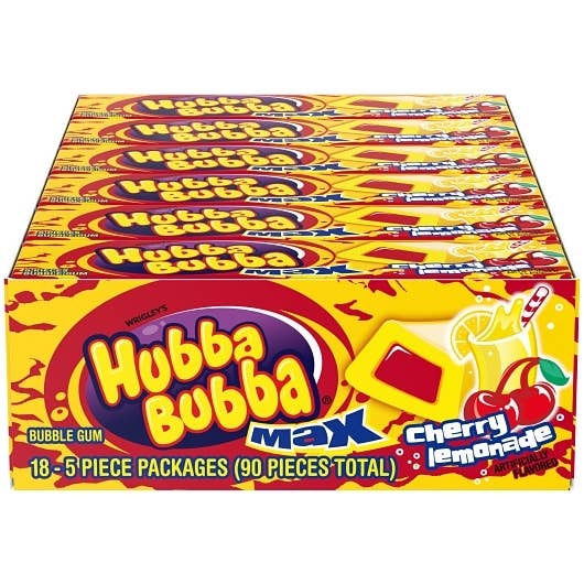 Hubba Bubba Max Cherry Lemonade Gum