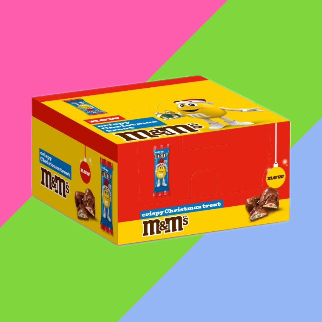 M&M's Crispy Milk Chocolate Christmas Santa Treat