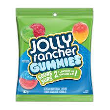 JOLLY RANCHER 2 in 1 SOURS 182g (CANADA)