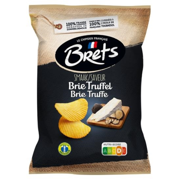 Brets Potato chips Brie and truffle