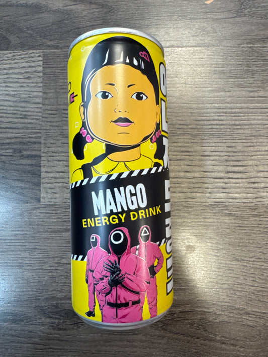 NETFLIX SQUID GAME MANGO ENERGY DRINK